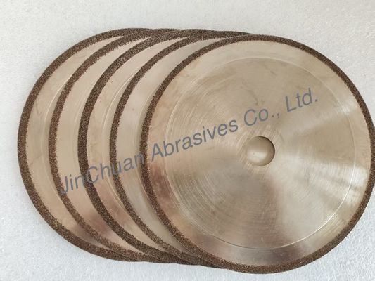 Chất lượng  1A1 600*2.5*20*5mm  B100/120  Edge Design R0.5 Fillet + 7° Chamfer  Electroplated CBN Cutting Disc nhà máy
