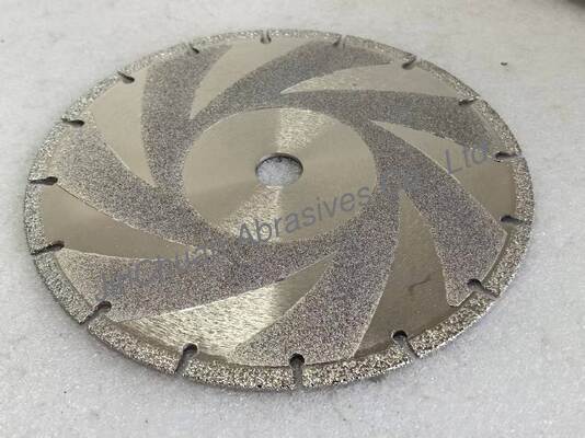 Chất lượng  electroplated diamond grinding wheels, diameter 230mm, grit number D35/40 nhà máy