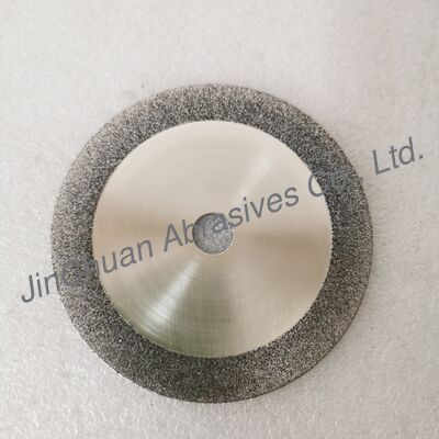 Chất lượng  Customed Single-Sided Abrasive Electroplated CBN Cutting Blades 100*0.8*12.7mm B60/70 nhà máy