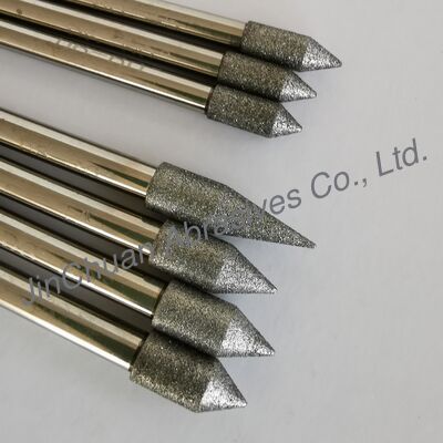 Chất lượng  Custom-Made Electroplated Diamond Grinding Heads In Various Sizes. For Cemented Carbide nhà máy