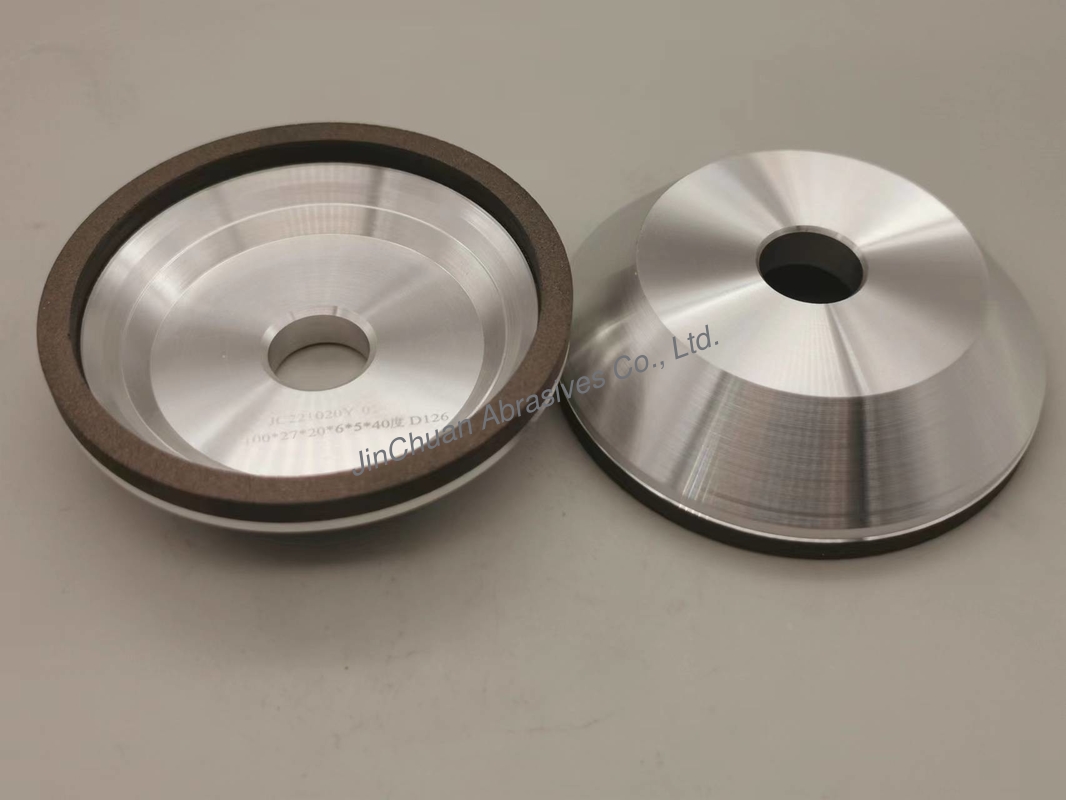 40 Degrees 4A2 Resin Diamond Grinding Wheel For Alloy Circular Saw TCT Carbide Tip Straight Planer Blade