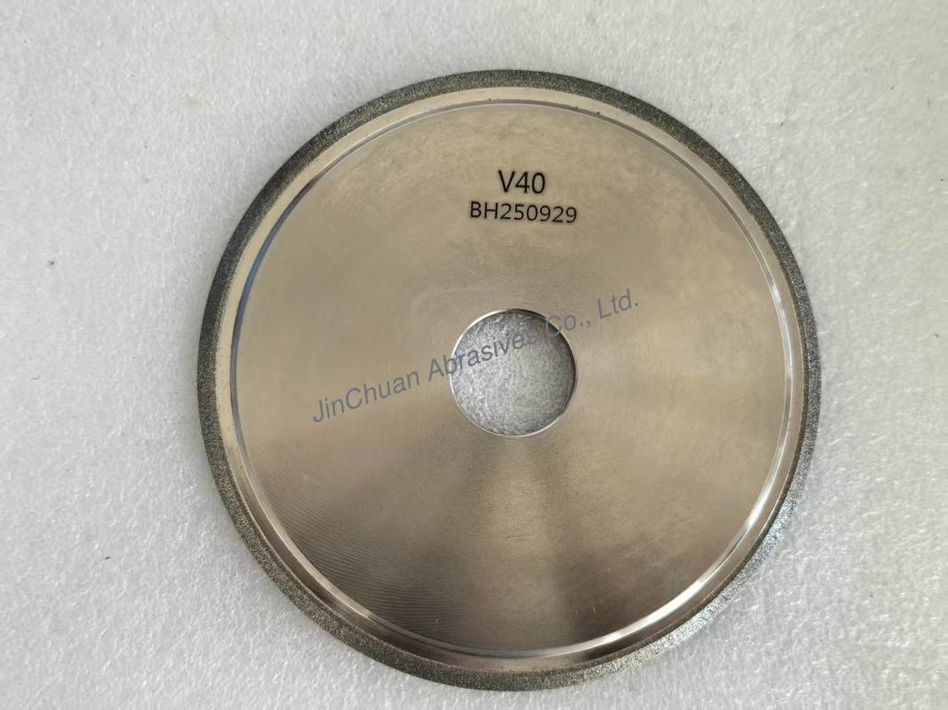 Electro Diamond Wheels For Tungsten Carbide Cutting Wheel with the degrees of 20 and 40