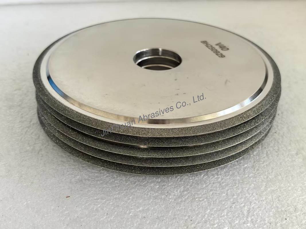 Electro Diamond Wheels For Tungsten Carbide Cutting Wheel with the degrees of 20 and 40