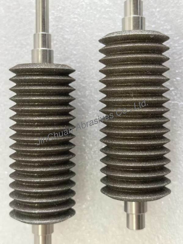 Non-Standard Customized Electroplated CBN Grinding Head 30*122.5*6*3 Mm For Sharpening Multitool Saw Blades(BIM,HCS,HSS)