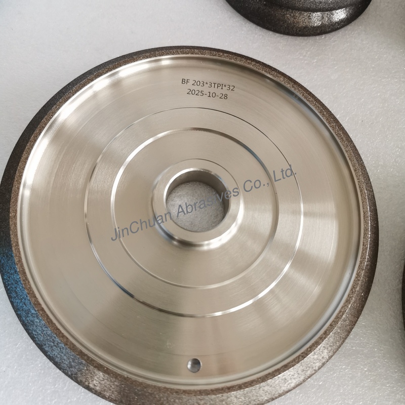 Customizable 8" 3TPI Electroplated CBN Grinding Wheels For Personalized Grinding Needs