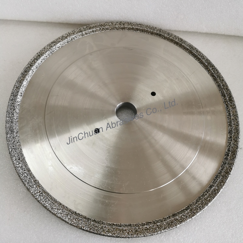 355mm Diameter D20/25 Grit Electroplated Diamond Grinding Wheel For Grinding Cast Iron