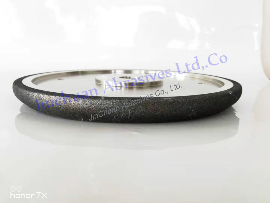 Customized 12 Inch Electroplated CBN Diamond Wheel With Two Locating Hole For Band Saw Sharpening