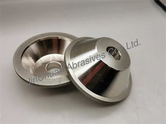 Bánh mài kim cương mạ điện 11V9 Cup D400 Đường kính 100