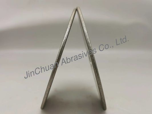 Đĩa mài 1F1 CBN Bánh xe cắt kim cương 100 * 2.8 * 22 * ​​3mm với bán kính R1.4