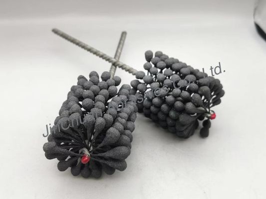 Bàn chải mài giũa linh hoạt 60 * 80 * 200 xi lanh silicon carbide 600 Grit