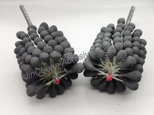 Bàn chải trau chuốt xi lanh OEM 320 Grit 70 * 80 * 200mm