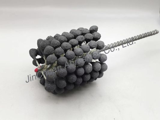 Bàn chải trau chuốt xi lanh OEM 320 Grit 70 * 80 * 200mm