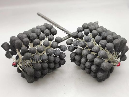 Bàn chải mài giũa linh hoạt 80 * 80 * 200mm Khối Boron Nitride 80 Grit