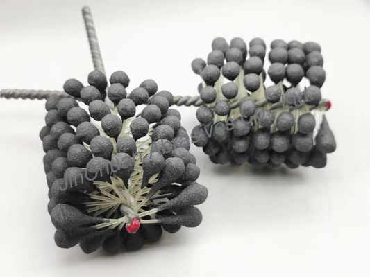 Bàn chải mài giũa linh hoạt 80 * 80 * 200mm Khối Boron Nitride 80 Grit