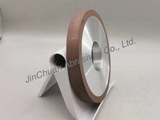 1A1 Kim cương mài nhựa Bánh xe ngoại quan Nhôm Basebody 75 * 6mm