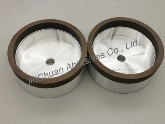 Đá mài kim cương nhựa 6A2 Đánh bóng cạnh hình cốc ngoại quan D181