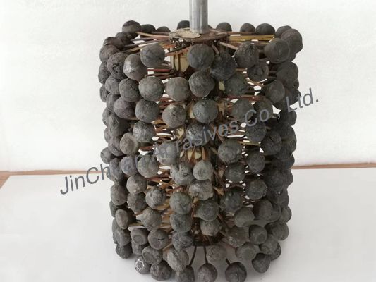 Xi lanh động cơ 220 * 250 * 400mm Bàn chải trau dồi bóng đánh bóng Đầu lỗ bên trong SIC180 #