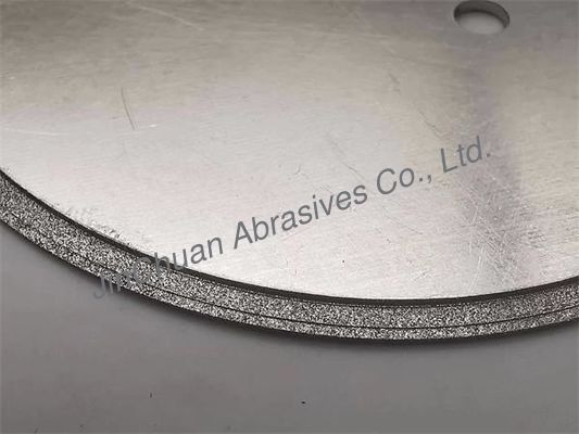 B46 Bánh mài CBN mạ điện để cắt cacbua 80 1152,5 0,4