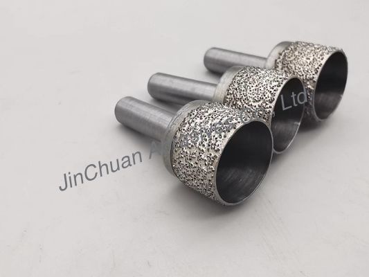 Electro Bonded CBN Mài chân Bộ định tuyến kim cương Điểm gắn bit D45