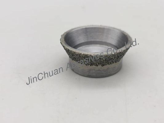 Độ bền cao Bánh xe kim cương thiêu kết 30 mm Độ cứng tùy chỉnh được hàn