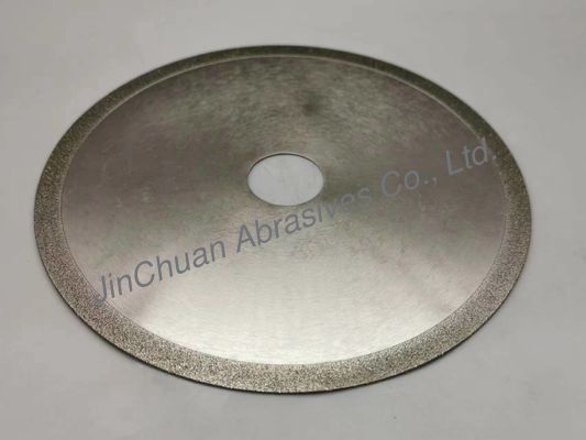 Đá mài kim cương phẳng bạc 200mm * 1.0mm * 31.75mm * 10 mm cho công nghiệp