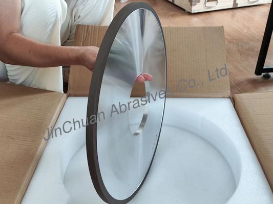 400mm 1A1 Vòng xoay Cbn phẳng để nghiền và đánh bóng Vòng xoay kim cương