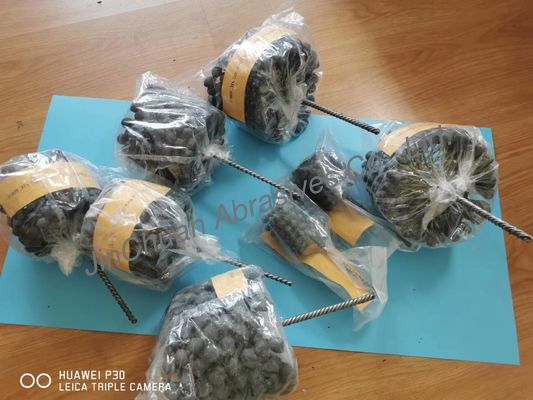 Hiệu suất cao Silicon Carbide vòng mài giũa bàn chải mài giũa Máy cầm kim loại