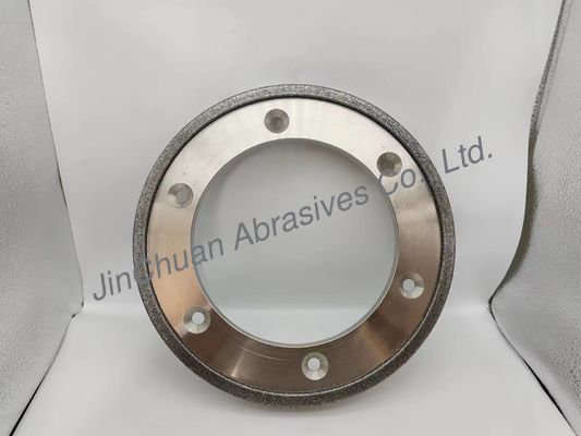 Xe nghiền CBN liên kết điện cho Sắt đúc 6 lỗ Đĩa nghiền kim cương 254mm