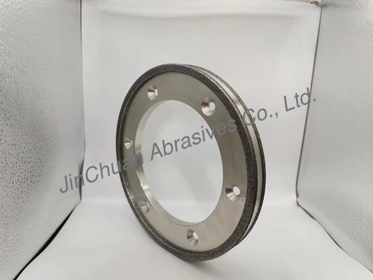 Xe nghiền CBN liên kết điện cho Sắt đúc 6 lỗ Đĩa nghiền kim cương 254mm