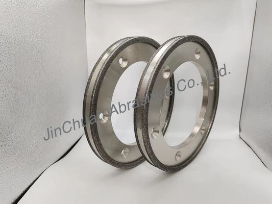Xe nghiền CBN liên kết điện cho Sắt đúc 6 lỗ Đĩa nghiền kim cương 254mm