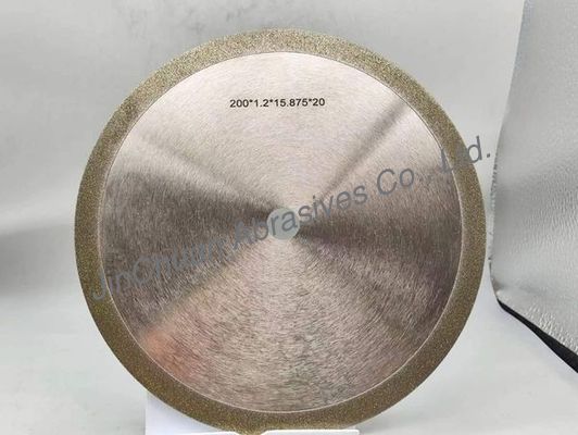 1A1 Vòng trượt kim cương điện áp với đường kính 200mm Độ dày 1,8mm D80/100