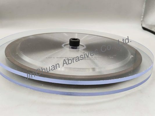 R0.8mm 200mm Rein Bonded Grinding Wheel CBN Lốp mài