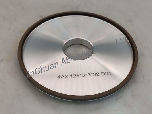 4A2 Nhựa kim cương trượt 125 * 3 * 3mm Kim cương mài