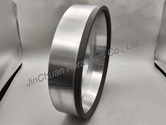 6A2 nhựa liên kết CBN bánh nghiền với đường kính 203mm lỗ bên trong 84mm Độ dày 51mm