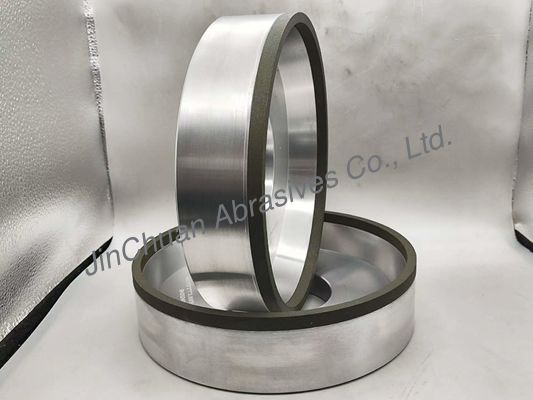 6A2 nhựa liên kết CBN bánh nghiền với đường kính 203mm lỗ bên trong 84mm Độ dày 51mm
