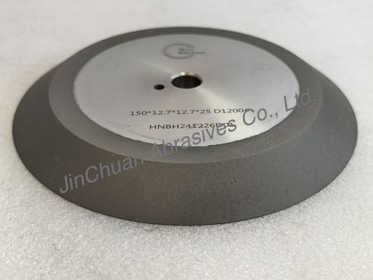 30o góc ngược D150mm Vòng trượt kim cương điện áp với đá 1200