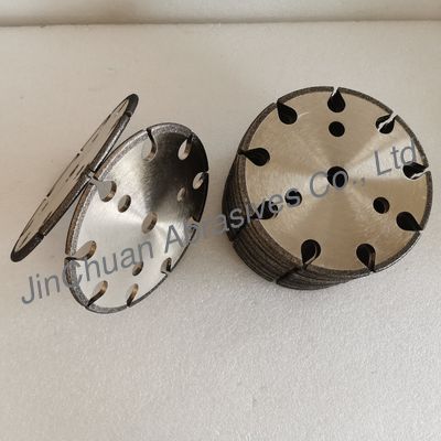 B80/100 145 * 4,8 * 16 * 6 mm Dinasaw CBN Cyclone Trình nghiền để mài kim dây chuyền