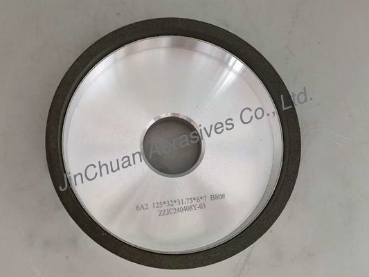 6A2 Nhựa kim cương trượt bánh xe cho PCD và PCBN Công cụ hình cốc