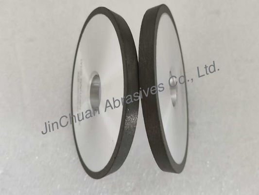 Màu xám CBN nhựa liên kết bánh nghiền 1V1 75mm với 10 độ cho hiệu quả gashing