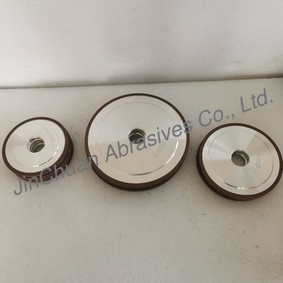 14A1 200mm D107 nhựa liên kết kim cương trượt bánh xe để mài dao thẳng cho các máy móc gỗ