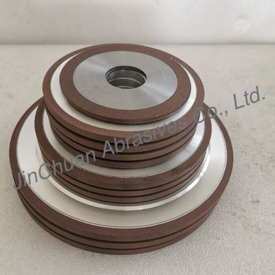 14A1 200mm D107 nhựa liên kết kim cương trượt bánh xe để mài dao thẳng cho các máy móc gỗ