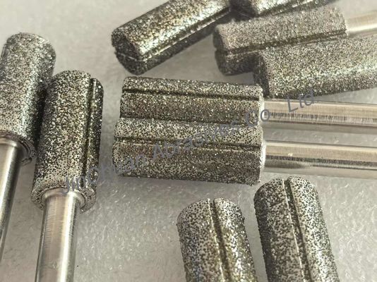 Điểm gắn kim cương có rãnh Loại chốt mài