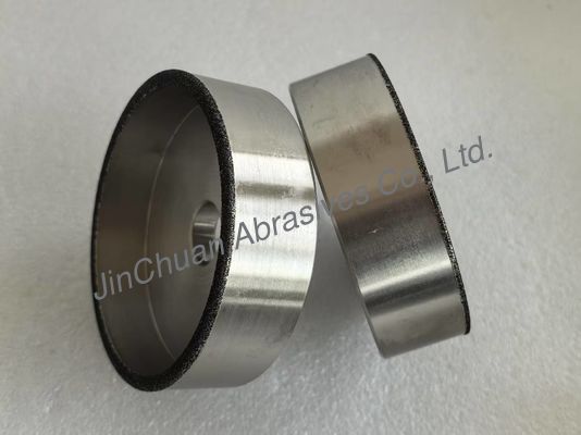 Bánh mài ly 6A2 cho lưỡi cưa Stellite để mài và mài sắc, liên kết mạ điện