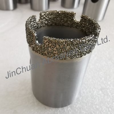 6A2 38*53*M16 mm D30/35 Kim cương hàn chân không khoan cho ngành công nghiệp y tế