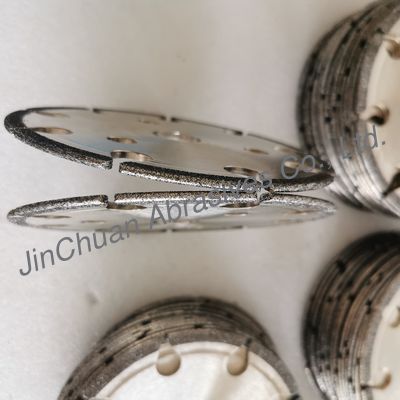 145*4.8*16*6mm B80/100 CBN Cyclone Electroplated Wheel cho dây chuyền