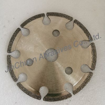 145*4.8*16*6mm B80/100 CBN Cyclone Electroplated Wheel cho dây chuyền