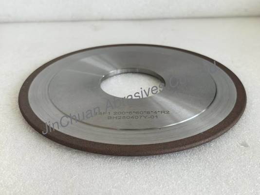 Bánh mài liên kết nhựa 14F1 Cbn và kim cương làm bánh mài CDX để định hình thép lá và dao cacbua