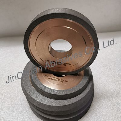 Gói lai nhựa và kim loại 1V1/15° 100*10*31.75*6 mm D91 Vòng trượt kim cương để gia công công cụ cacbít và công cụ thép tốc độ cao