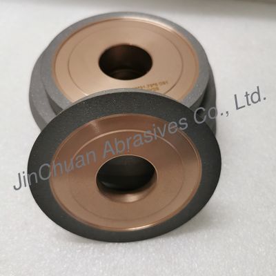 Gói lai nhựa và kim loại 1V1/15° 100*10*31.75*6 mm D91 Vòng trượt kim cương để gia công công cụ cacbít và công cụ thép tốc độ cao