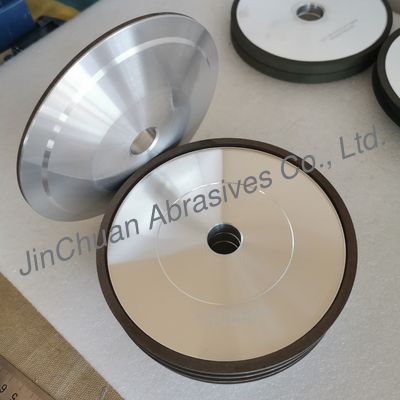Resin Bond Diamond Grinding Wheel  4A2 150*14*20*5*2mm D64 C100 for Sharpening of carbide tools